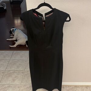 Ted Baker Black Midi Dress